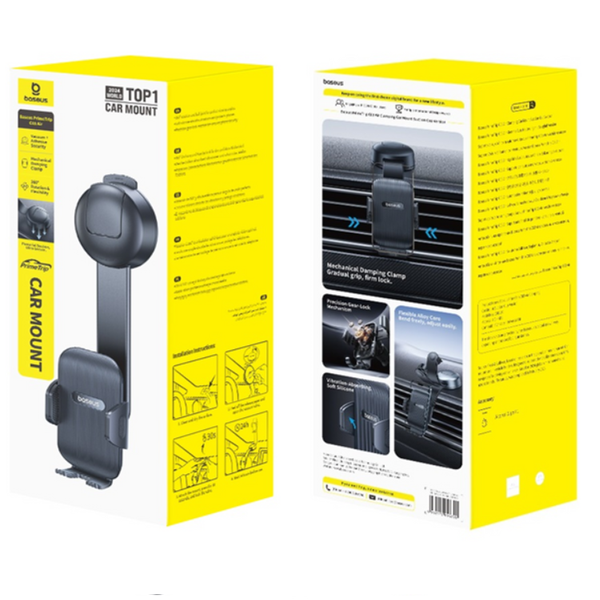 Supporto per telefono da auto BASEUS PrimeTrip C03 Air per cruscotto con ventosa