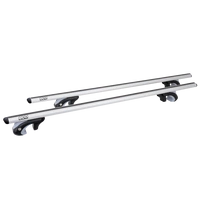Portapacchi Eco Alubase 135 - portapacchi universale in alluminio per binari aperti