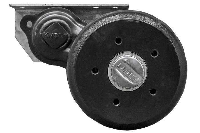 Assale frenato KNOTT VGB13M per rimorchio/porta auto 1350 kg 1510 mm 1880 mm 5x112