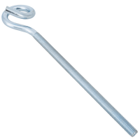 Gancio da cantiere DROMET HOH M12x300 con estremità girevole 