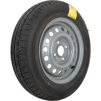 OUTLET Ruota per rimorchio PNEUMATICO KENDA 145/80 R13 78N CERCHIO KENDA 4Jx13"H2 4x100 ET:30