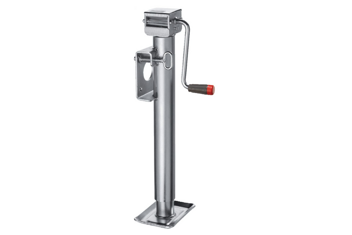 Supporto per manovella estensibile KNOTT LF3101 per rimorchio pianale da 1300 kg, 425-675 mm