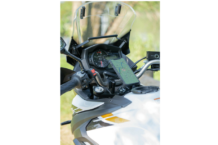 Supporto per telefono LAMPA Titan Combo 2.0 da manubrio