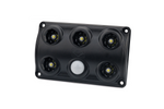 Lampada interna per auto a LED HORPOL LWD2156/CZ da 900 lm, nera, con sensore di movimento.