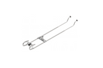 Supporto ruota di scorta KNOTT per roulotte 1200-1500mm