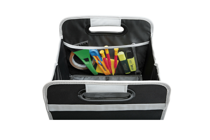 LAMPA Shop&amp;Store M organizer per auto, cestino pieghevole per bagagliaio 32x27cm