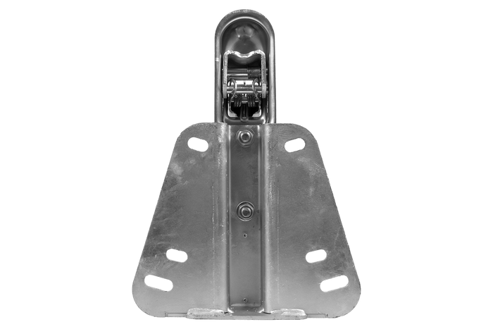Gancio di traino KNOTT K7.5-H+KZE7.5 per rimorchio da 750 kg con timone a V.