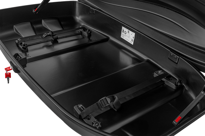 Box da tetto Inter Pack Stella 370, nero opaco