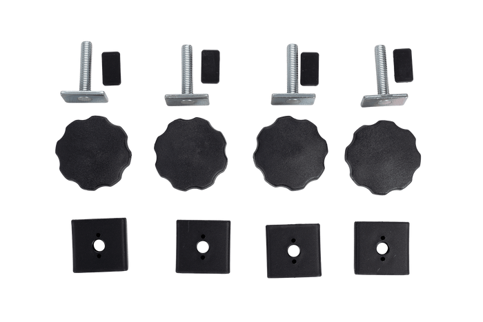 Profilo a T EF (scanalature) - adattatore per travi con scanalature a T - Inter Pack Carver, Zenith