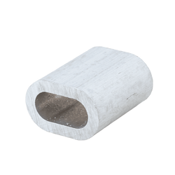 Connettore in alluminio per corde DROMET ZLA.6, manicotto per corde da 6 mm