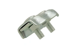 Morsetto a doppia sella DROMET ZLS.4 per corde da 4 mm