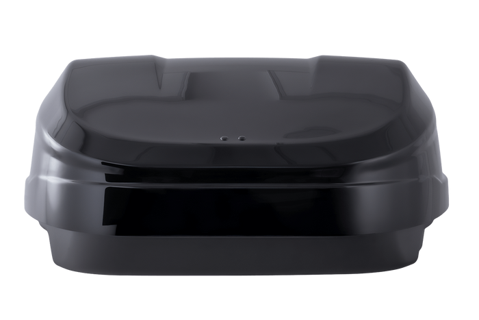 Box da tetto Inter Pack Monsun L, nero metallizzato