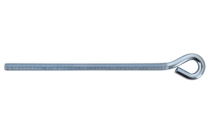 Gancio da cantiere DROMET HO M6x150 con estremità chiusa (a occhiello)