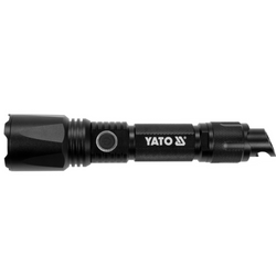 Torcia multifunzione a LED YATO YT-08559 da 900 lm, power bank, apribottiglie, martello di emergenza