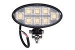 Faro da lavoro a LED con riflettore TT TECHNOLOGY NERO TT.13417 160xLED 8900lm ovale