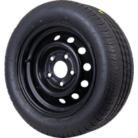 OUTLET Ruota per rimorchio rinforzata LINGLONG TIRE 195/50 R13C 104/101N UNITRAILER RIM nero 5.5Jx13&quot; 5x112 ET:30