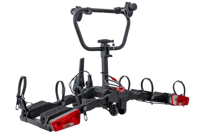 Portabici da gancio traino Inter Pack Spider 2E PRO per 2 biciclette elettriche