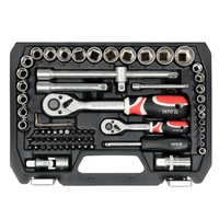 Set di utensili YATO YT-38782 1/2'' 1/4" 72 pezzi.