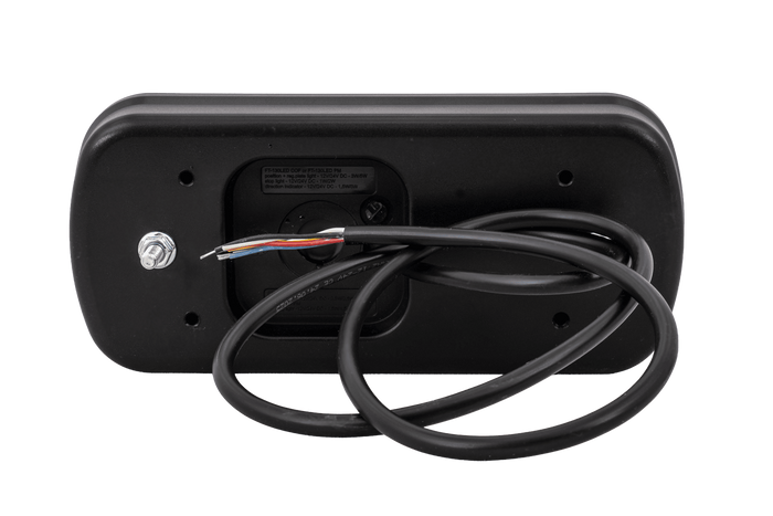 Fanale posteriore a LED FRISTOM FT-130 PM, 6 funzioni, universale