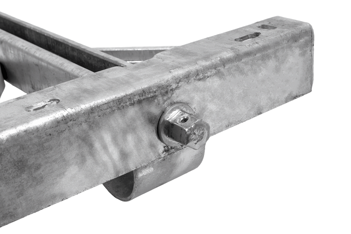 Stabilizzatore angolare estensibile KNOTT 6X1197.007 per rimorchio 1100 kg 498 mm