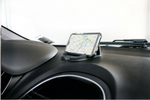 Tappetino per telefono LAMP Phone-Mat organizer in silicone/supporto per auto 110x110mm