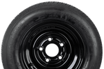 Ruota rinforzata per rimorchio LINGLONG TIRE 195/55 R10C 98/96N UNITRAILER RIM nero 6Jx10"H2 5x112 ET:-4