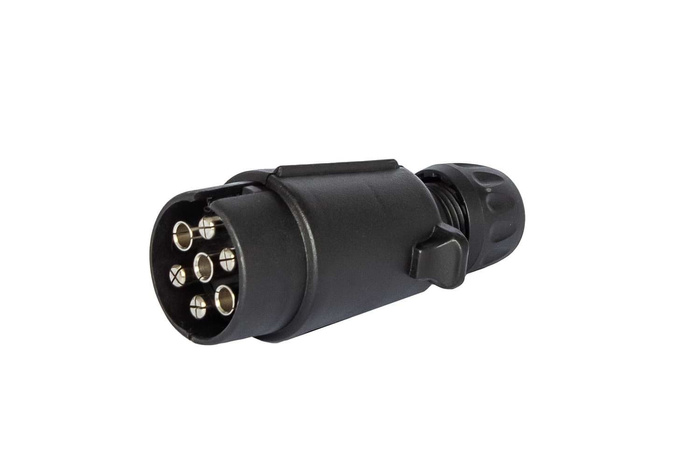 Spina ASPOCK a 7 poli per presa gancio di traino