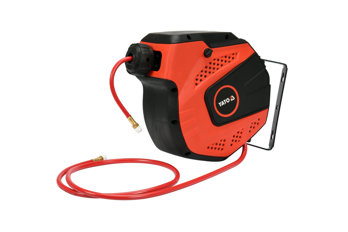 Tubo pneumatico su avvolgitore automatico YATO YT-24243 6,5 mm 14 m