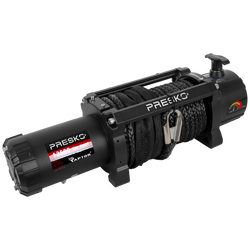 Verricello elettrico per rimorchio PRESKO RAPTOR 13.5 12/24V 6130kg con fune da 24 m