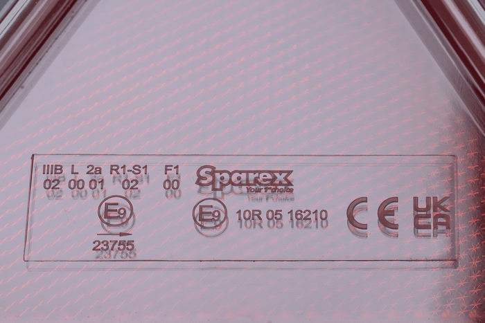 Fanali posteriori a LED SPAREX CONNIX PLUS S.162710 6 funzioni sinistra+destra, wireless, magnetici