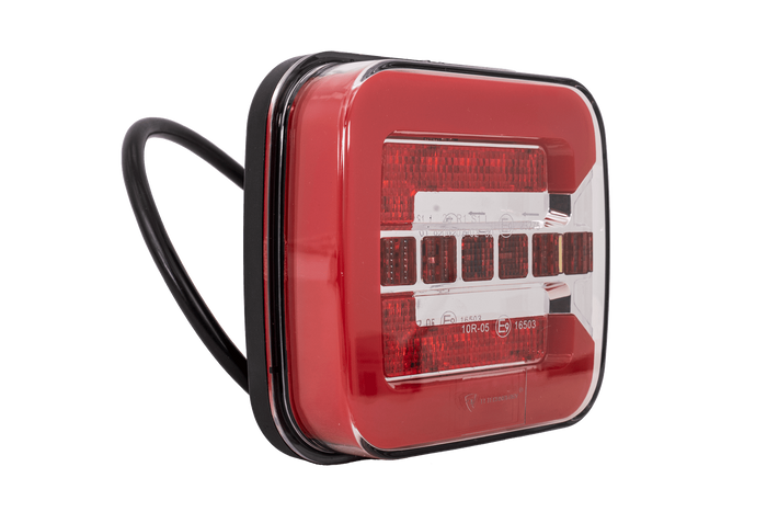 TT TECHNOLOGY TT.12523L Fanale posteriore a LED, 4 funzioni, sinistro