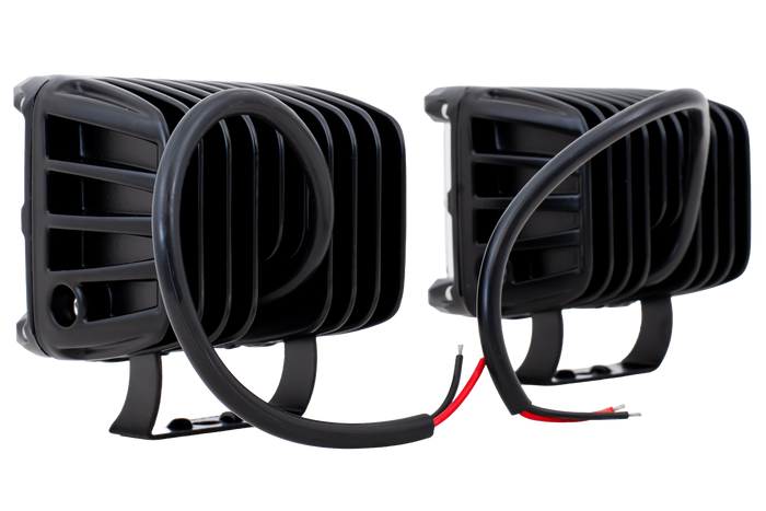 Set di due fari da lavoro a LED, riflettore TT TECHNOLOGY TT.13209 12xLED 2200lm