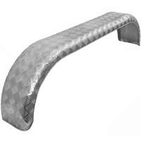 Parafango doppio per rimorchio 13-14" DOMAR D29250 passaruota piatto 1500/220mm