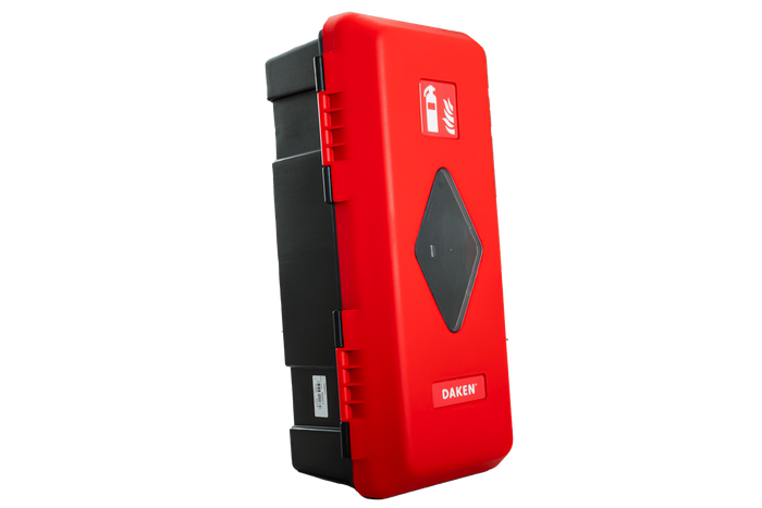 Contenitore estintore 6 kg DAKEN 82020 ADAMANT 671x310x247mm rosso