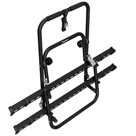 Portabici per ruota di scorta Peruzzo Brennero 4x4 - Portabici per 2 bici con binari (nero)