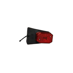 Lampada di segnalazione universale rossa ASPÖCK FLEXIPOINT I con supporto