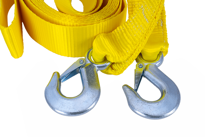 Cavo di traino con ganci UNITRAILER cinghia di traino 5m/50mm/4t giallo
