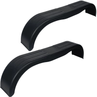 Set di due parafanghi tandem per rimorchio DOMAR D20300 13-14", passaruota piatti 1500/240mm