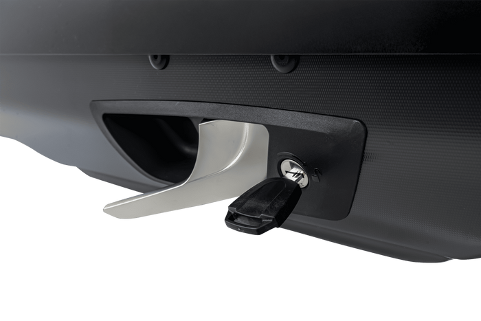 Box da tetto Atera Casar XL, nero metallizzato