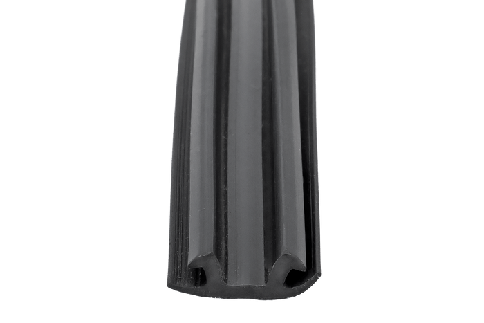 Copertura/guarnizione in gomma (inferiore) per trave in alluminio - G3 CL 127 cm