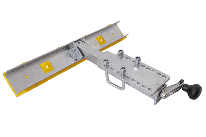 Supporto piatto UNITRAILER TTL, lunghezza 59 cm, altezza 50 cm, per rimorchio barca