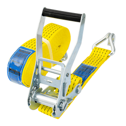 Cinghia di trasporto gialla UNITRAILER 8m/50mm/5t con tenditore