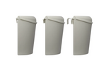 Pattumiera ProPlus 370402 con coperchio per roulotte e camper, 6 litri