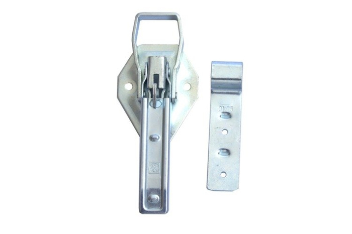 Gancio laterale con chiusura WINTERHOFF BV 20-3 + BVG 20-A chiusura laterale completa del rimorchio