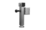 UNITRAILER D-110.000.049 supporto a manovella estensibile per rimorchio pianale da 1300 kg 410-645 mm