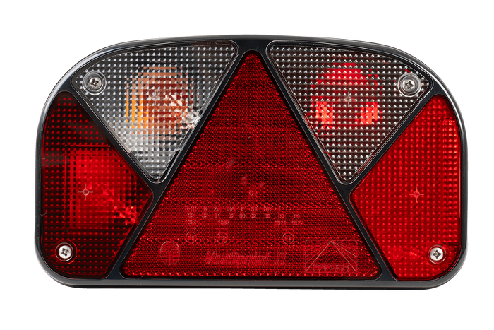 ASPÖCK Fanale posteriore Multipoint II, 6 funzioni, sinistro