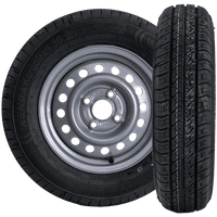 Set di due ruote per rimorchio KENDA TIRE 155/80 R13 84N KENDA RIM 4Jx13"H2 4x100 ET:30