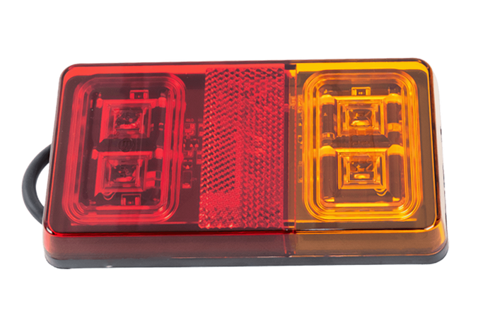 Fanale posteriore TT TECHNOLOGY TT.12029 LED 4 funzioni universale