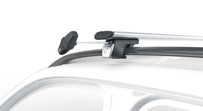 Barre portatutto Atera Signo RT 048237 per rails (137 cm) in alluminio