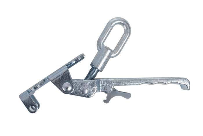 Gancio di traino laterale WINTERHOFF EXZV 10-1 per bloccaggio eccentrico laterale del rimorchio